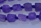 CNG5902 15.5 inches 4*6mm - 6*10mm nuggets rough amethyst beads