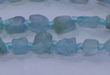 CNG5908 15.5 inches 4*6mm - 6*10mm nuggets rough light apatite beads