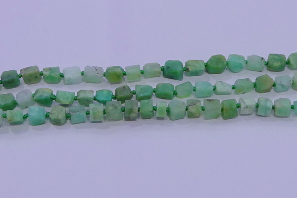 CNG5916 4*6mm - 6*10mm nuggets rough Australia chrysoprase beads