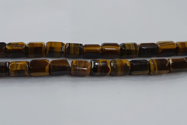 CNG6425 15.5 inches 15*20mm faceted nuggets yellow tiger eye beads