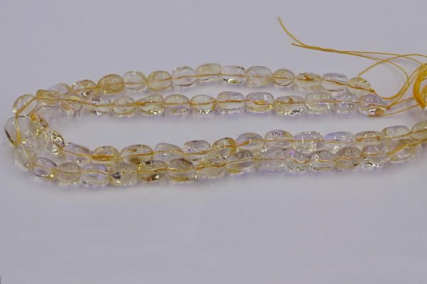 CNG6856 15.5 inches 8*12mm - 10*14mm nuggets citrine beads