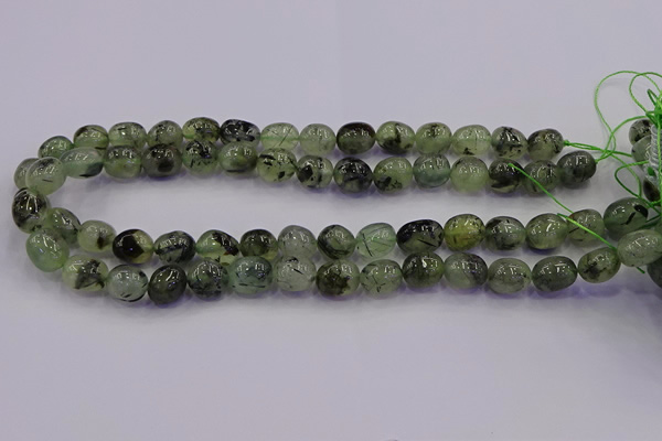CNG6865 15.5 inches 8*12mm - 10*14mm nuggets prehnite beads