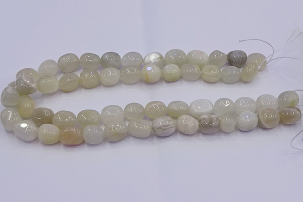 CNG6892 15.5 inches 10*12mm - 10*15mm nuggets moonstone beads