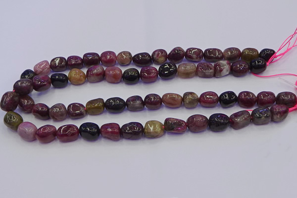 CNG6904 15.5 inches 8*12mm - 10*14mm nuggets tourmaline beads