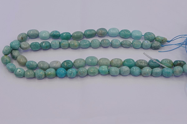 CNG6908 15.5 inches 8*12mm - 10*14mm nuggets amazonite beads