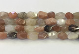 CNG6967 12*14mm - 13*18mm faceted nuggets mixed moonstone beads