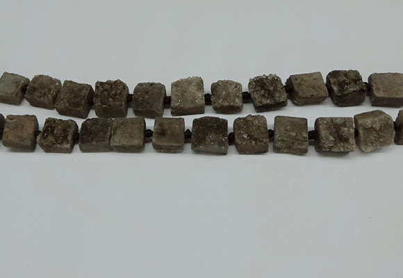 CNG7009 15.5 inches 14mm - 16mm freeform druzy agate beads