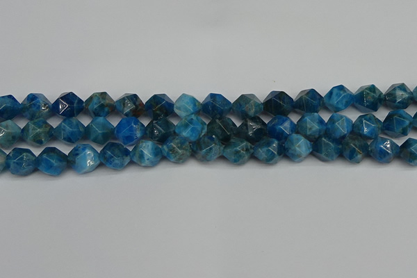CNG7432 15.5 inches 10mm faceted nuggets apatite gemstone beads