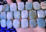 CNG7477 15.5 inches 18*25mm - 20*28mm faceted freeform amazonite beads