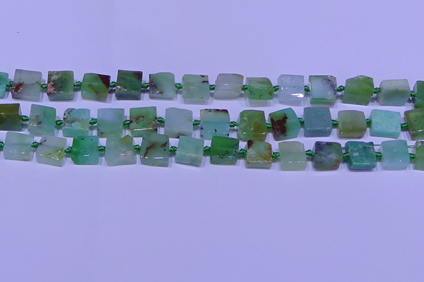 CNG7549 12*14mm - 14*15mm freeform Australia chrysoprase beads