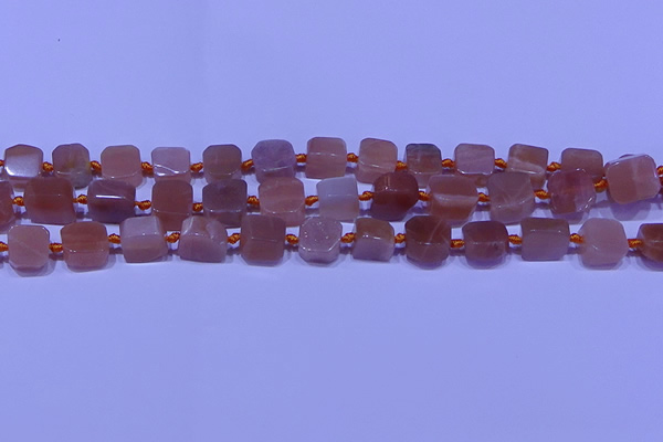 CNG7555 15.5 inches 11*12mm - 12*13mm freeform moonstone beads