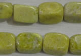 CNG761 15.5 inches 15*20mm nuggets lemon jade beads wholesale