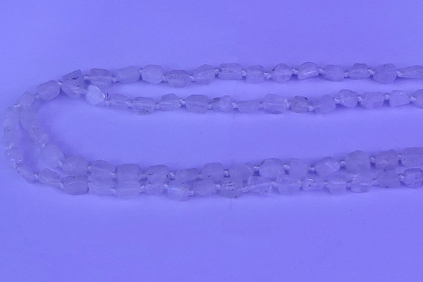 CNG7630 15.5 inches 6*7mm - 7*8mm nuggets moonstone beads