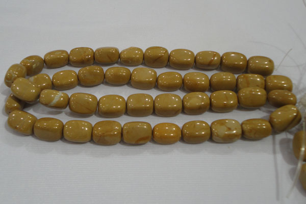 CNG779 15.5 inches 15*20mm nuggets yellow jasper beads wholesale