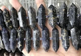 CNG7949 10*22mm - 12*45mm faceted nuggets iolite gemstone beads