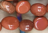 CNG8023 15.5 inches 6*8mm nuggets red jasper beads wholesale