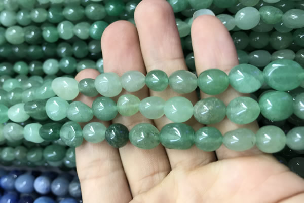 CNG8043 15.5 inches 8*10mm nuggets green aventurine beads