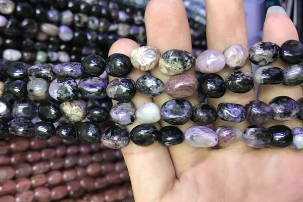 CNG8045 15.5 inches 8*10mm nuggets charoite beads wholesale