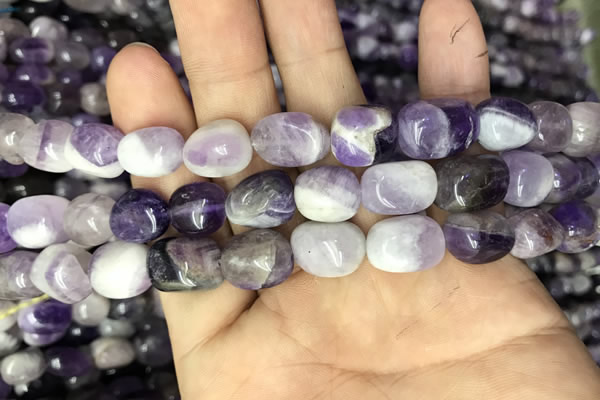 CNG8061 15.5 inches 8*10mm - 10*14mmm nuggets dogtooth amethyst beads