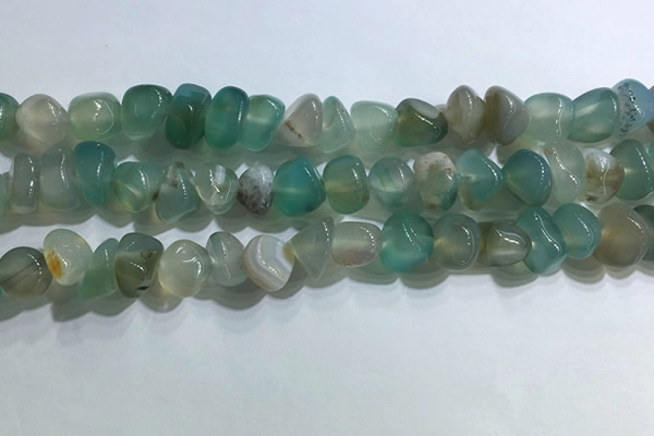 CNG8103 15.5 inches 6*8mm - 10*12mm agate gemstone chips beads