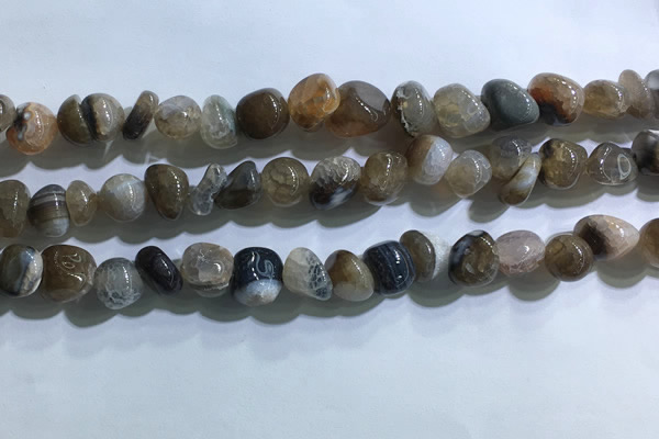 CNG8109 15.5 inches 6*8mm - 10*12mm agate gemstone chips beads