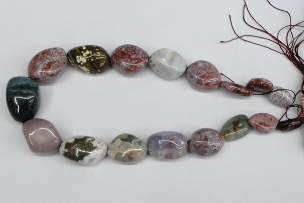 CNG82 15.5 inches 12*16mm - 18*30mm nuggets ocean agate beads