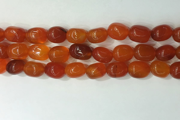 CNG8208 15.5 inches 12*16mm nuggets agate beads wholesale
