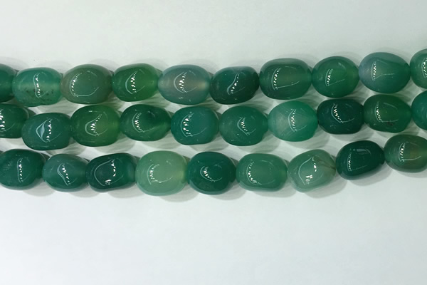 CNG8255 15.5 inches 13*18mm nuggets agate beads wholesale