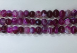 CNG8345 15.5 inches 10*12mm nuggets striped agate beads wholesale