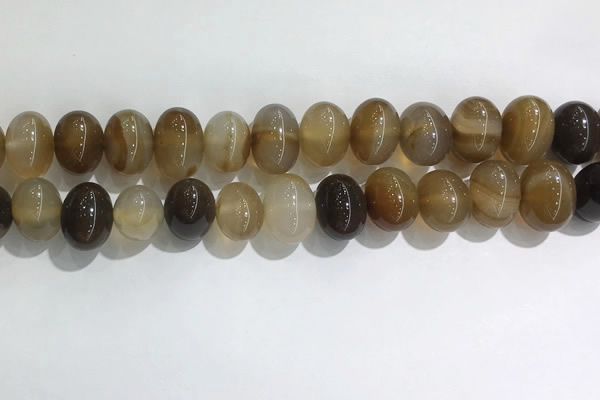 CNG8371 15.5 inches 12*16mm nuggets agate beads wholesale
