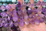 CNG8592 12*16mm - 13*18mm faceted nuggets ametrine beads