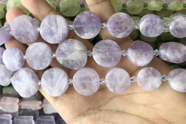 CNG8655 15.5 inches 10mm - 20mm freeform lavender amethyst beads