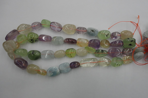 CNG886 15.5 inches 10*14mm – 15*20mm nuggets mixed quartz beads