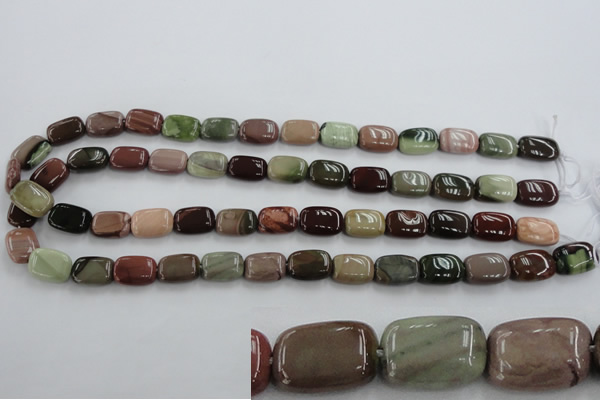 CNI311 15.5 inches 8*14mm rectangle imperial jasper beads wholesale