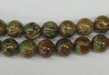CNI50 15.5 inches 8mm round natural imperial jasper beads
