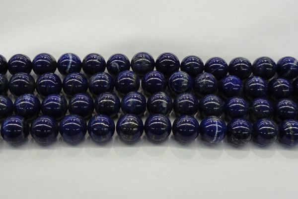CNL1005 15.5 inches 14mm round B grade natural lapis lazuli beads