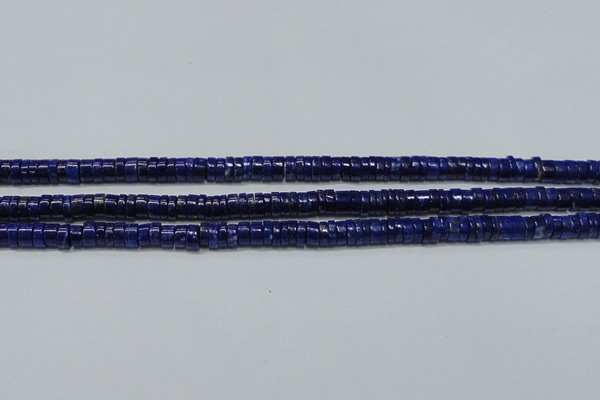 CNL1266 15.5 inches 4*7mm tyre natural lapis lazuli beads