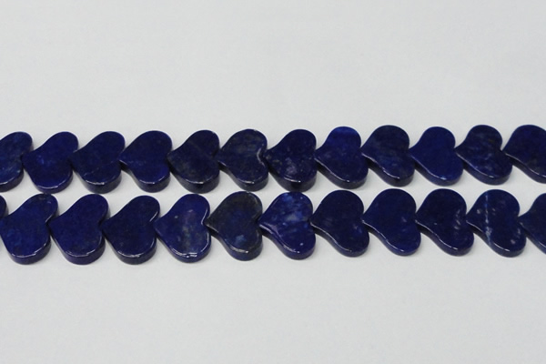 CNL1293 15.5 inches 20*30mm heart natural lapis lazuli beads