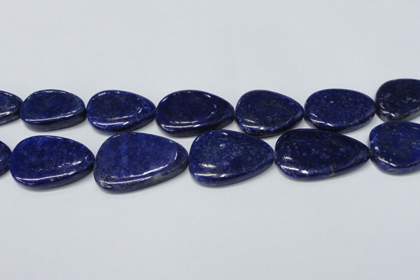 CNL1300 15.5 inches 25*35mm - 35*45mm freeform natural lapis lazuli beads
