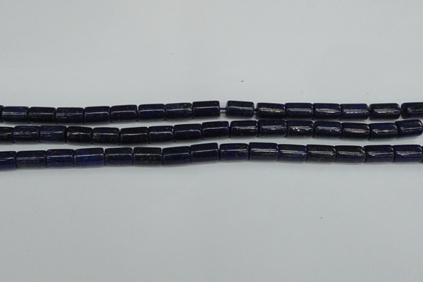 CNL1509 15.5 inches 6*10mm tube lapis lazuli beads wholesale