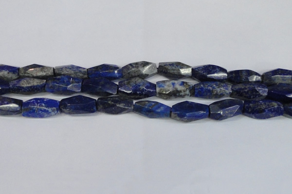 CNL1608 15.5 inches 12*25mm - 14*30mm faceted nuggets lapis lazuli beads