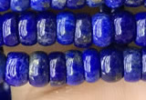 CNL1692 15.5 inches 2.5*5mm - 4*6mm rondelle lapis lazuli beads