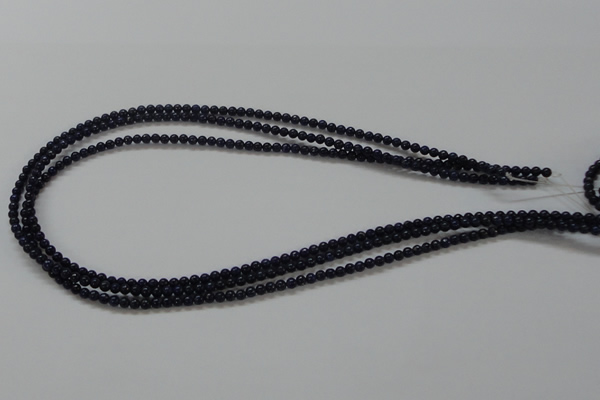 CNL201 15.5 inches 3mm round natural lapis lazuli beads wholesale