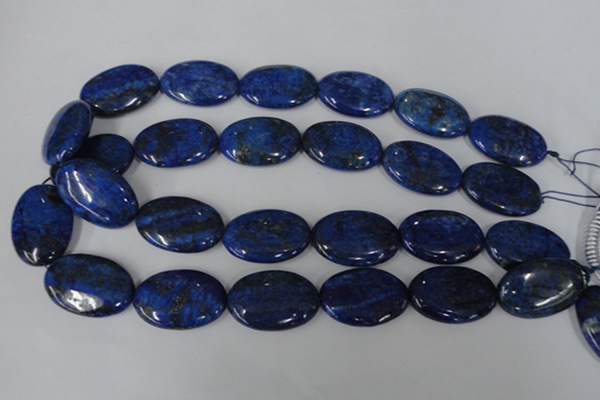 CNL486 15.5 inches 20*30mm oval natural lapis lazuli gemstone beads