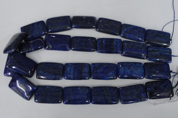 CNL537 15.5 inches 20*30mm rectangle natural lapis lazuli gemstone beads