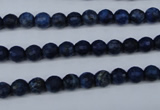 CNL601 15.5 inches 6mm faceted round natural lapis lazuli gemstone beads
