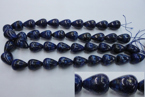 CNL619 15.5 inches 15*20mm teardrop natural lapis lazuli gemstone beads