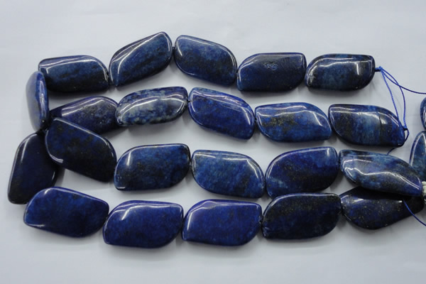 CNL650 15.5 inches 21*38mm marquise natural lapis lazuli beads
