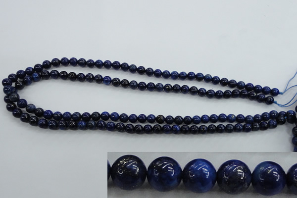 CNL851 15.5 inches 6mm round natural lapis lazuli gemstone beads