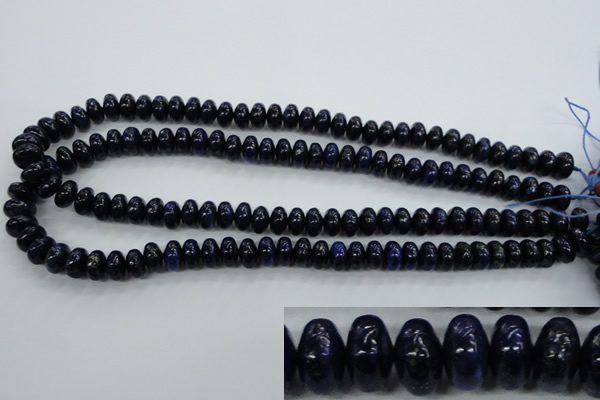 CNL863 15.5 inches 6*10mm rondelle natural lapis lazuli gemstone beads
